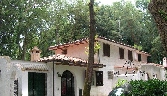 villa in the circeo national park