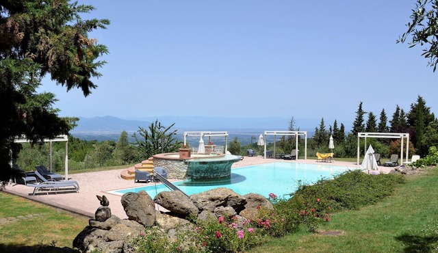 Villa Polle di Meletro with pool, sauna and hydromassage in TUSCANY