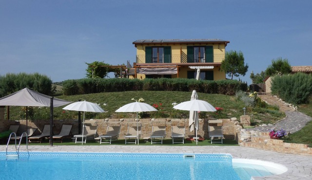 Villa with pool, amazing views, beautiful peaceful location, beaches 20 mins