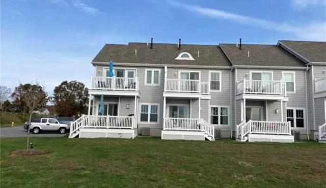 Walk to Beach, pool, tennis court and kids playscape.