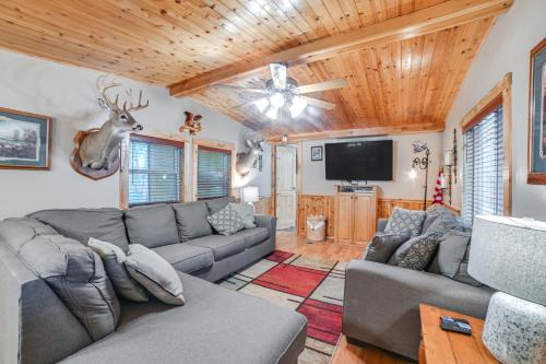 Walk to Lake: Dover Cabin w/Views & Porch