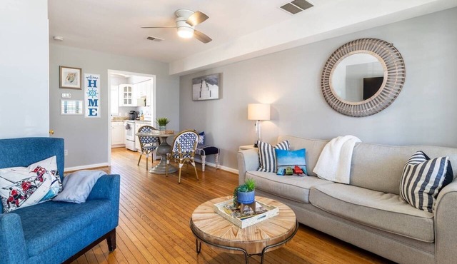 Walk to Waterfront & USNA from Eastport Gem with Fire pit, Porch & Fenced-In Yard