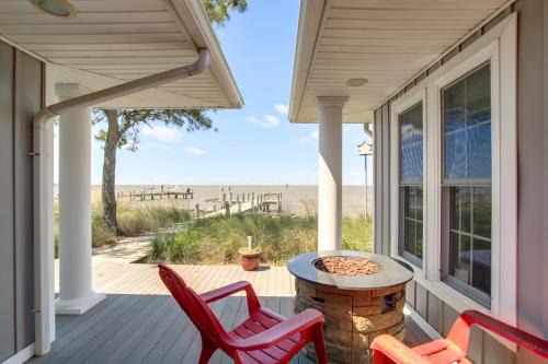 Waterfront Maryland Retreat w/Dock & Bay View!