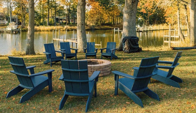 Waterfront w Private Dock Firepit Bunk Room