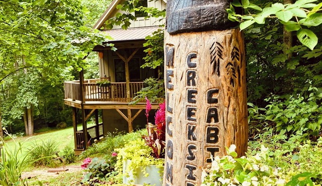 Whimsical Creekside Cabin