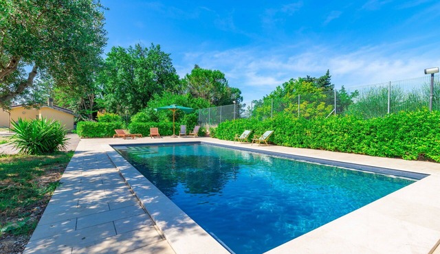 Wonderful private villa for 7 people with WIFI, private pool, TV, patio and panoramic view